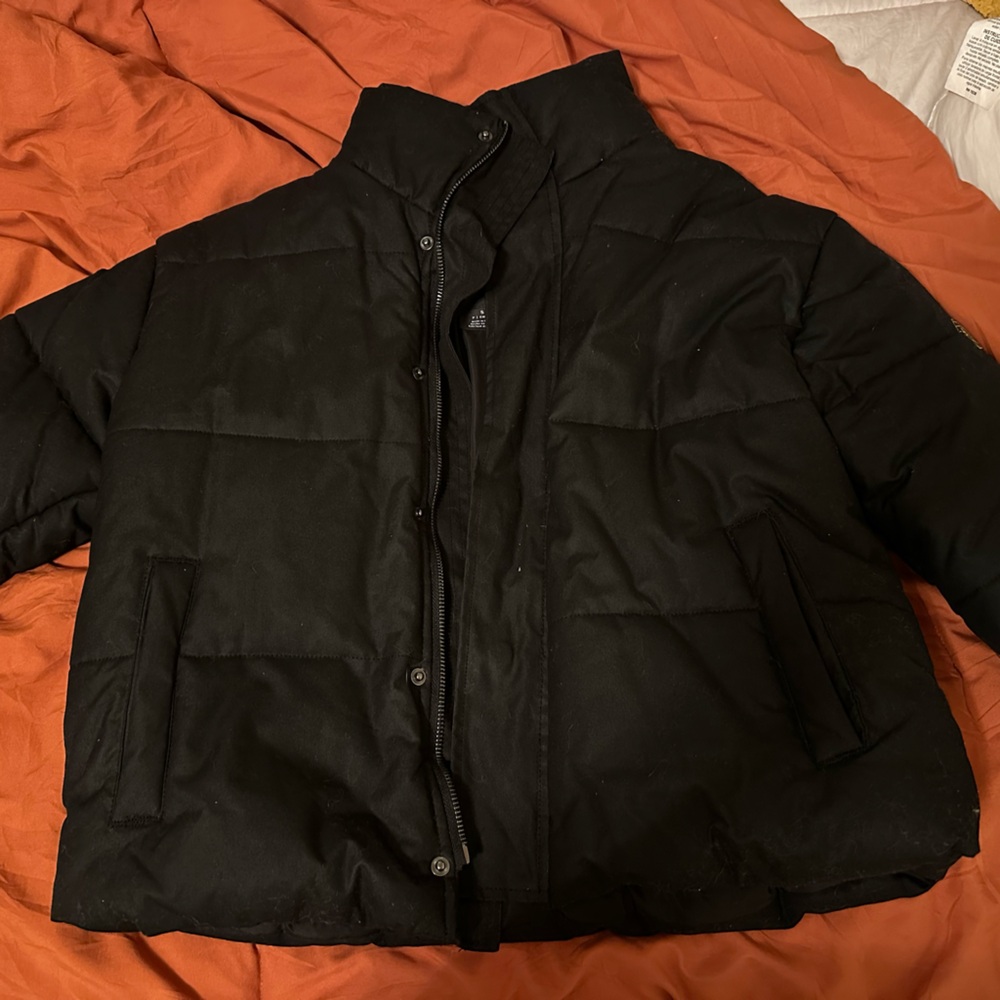atwyld Black Puffer/snow Jacket